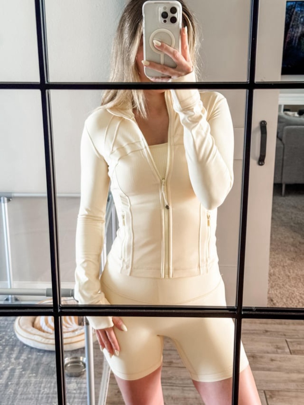 Lululemon Define Jacket in Buttercream Yellow